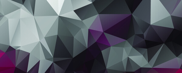 Abstract Color Polygon Background Design, Abstract Geometric Origami Style With Gradient