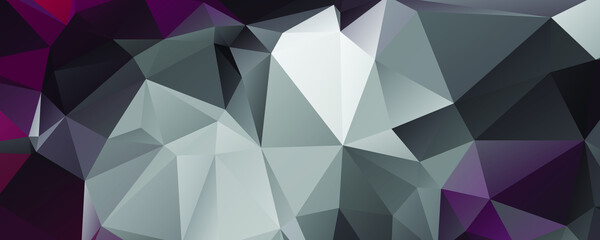 Abstract Color Polygon Background Design, Abstract Geometric Origami Style With Gradient