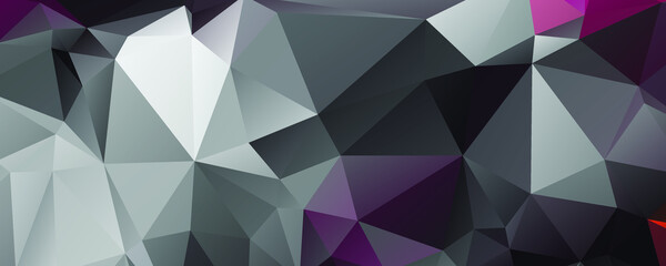 Abstract Color Polygon Background Design, Abstract Geometric Origami Style With Gradient