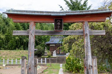 Fototapeta na wymiar 神社の鳥居