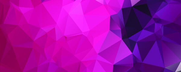 Abstract Color Polygon Background Design, Abstract Geometric Origami Style With Gradient
