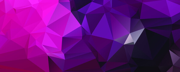 Abstract Color Polygon Background Design, Abstract Geometric Origami Style With Gradient