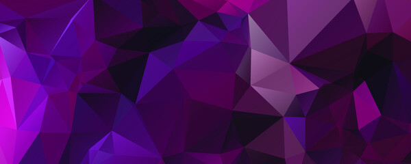 Abstract Color Polygon Background Design, Abstract Geometric Origami Style With Gradient