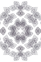 pattern with lace