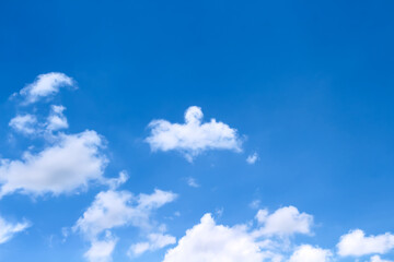 Cloud sky background and vast space