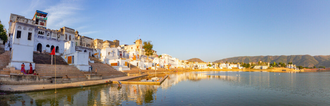 The Oasis of Pushkar in the State of Rajasthan, India