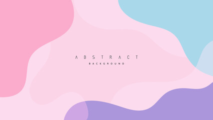 abstract soft fluid background with pastel