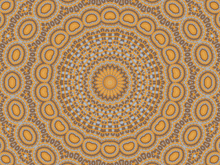 Kaleidoscopic Circular Pattern for Background
