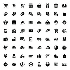 Shopping icons