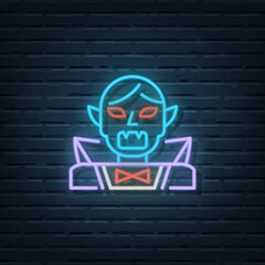 Vampire Neon Sign