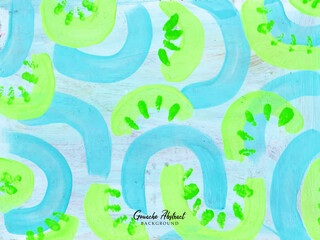 abstract lemon and blue line background 