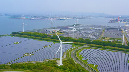 再生可能エネルギー　太陽光発電　風力発電　