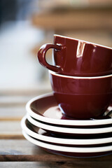 a cup of coffee
