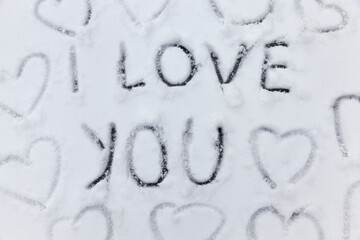 the words I love you