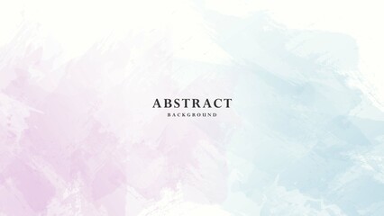 Colorful Abstract Pink Blue Watercolor Texture Background. Can Be Used As Banner, Presentation, Poster Or Frame Template