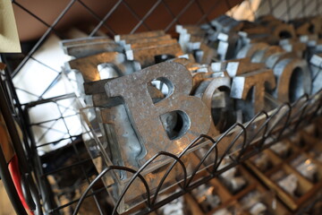 アルファベットの小物