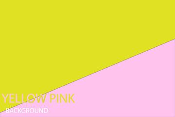 Empty Yellow and pink background, Vector background EPS10.