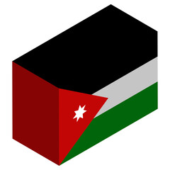 National flag of Jordan