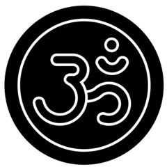 om solid icon