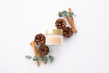 シナモンの香りのするアロマキャンドル（3）