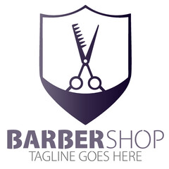 barber shop logo