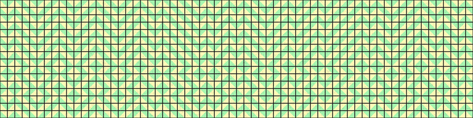 Fototapeta premium Abstract Geometric Pattern generative computational art illustration