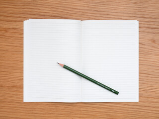 ノートと鉛筆