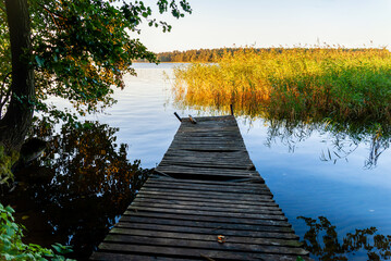Jezioro Necko, Augustów, Podlasie, Polska