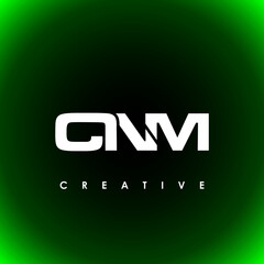 CNM Letter Initial Logo Design Template Vector Illustration