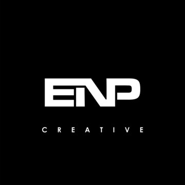 ENP Letter Initial Logo Design Template Vector Illustration