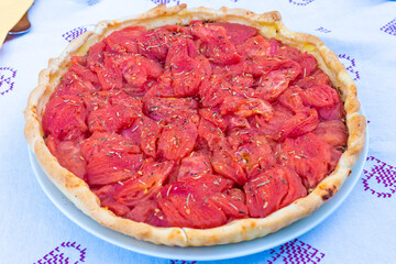 Tarte à la tomate