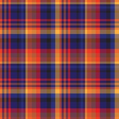 Colourful Plaid textured Seamless Pattern