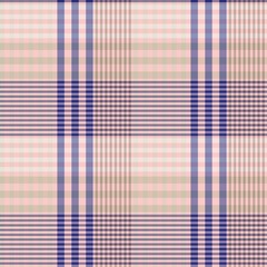 Brown Asymmetric Plaid textured Seamless Pattern