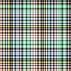 Rainbow Pastel Plaid textured Seamless Pattern