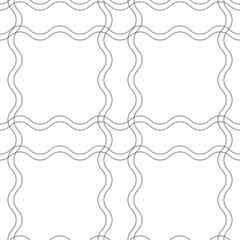 Patches seamless ornament. Vector simple pattern.