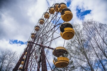 Old Ferris Wheel in the Chernobyl Exclusion Zone