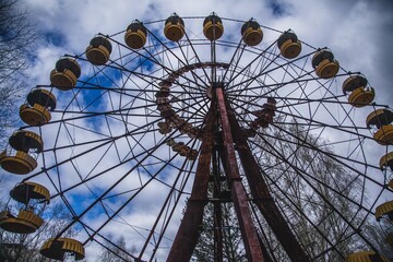 Old Ferris Wheel in the Chernobyl Exclusion Zone