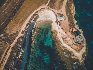 The Munxar Path in the country of Malta