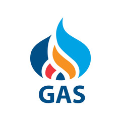 Vector logo of the gas station and equipment