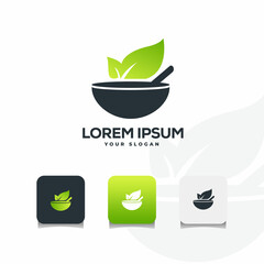 Herbal Medicine- Logo Template