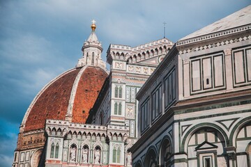Obraz premium Views of the Duomo in Florence, Italy