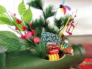オリジナルの正月飾り
