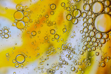 bubbles in the water