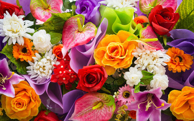 flowers and petals
