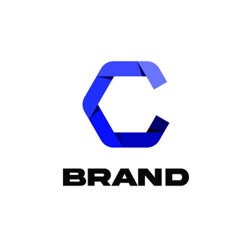 business logo design letter c