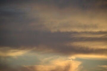 clouds in the sky