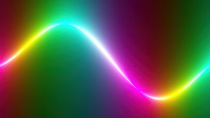 Fototapeta na wymiar Animation Colorful Abstract Rainbow Spectrum Line