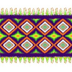 Geometric ethnic pattern oriental. seamless pattern. Design for fabric background