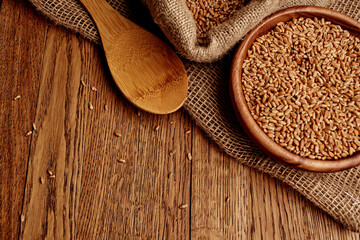 cereal on the table food natural ingredients close-up
