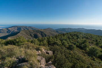 Fototapeta premium mountainous landscape in southern Spain